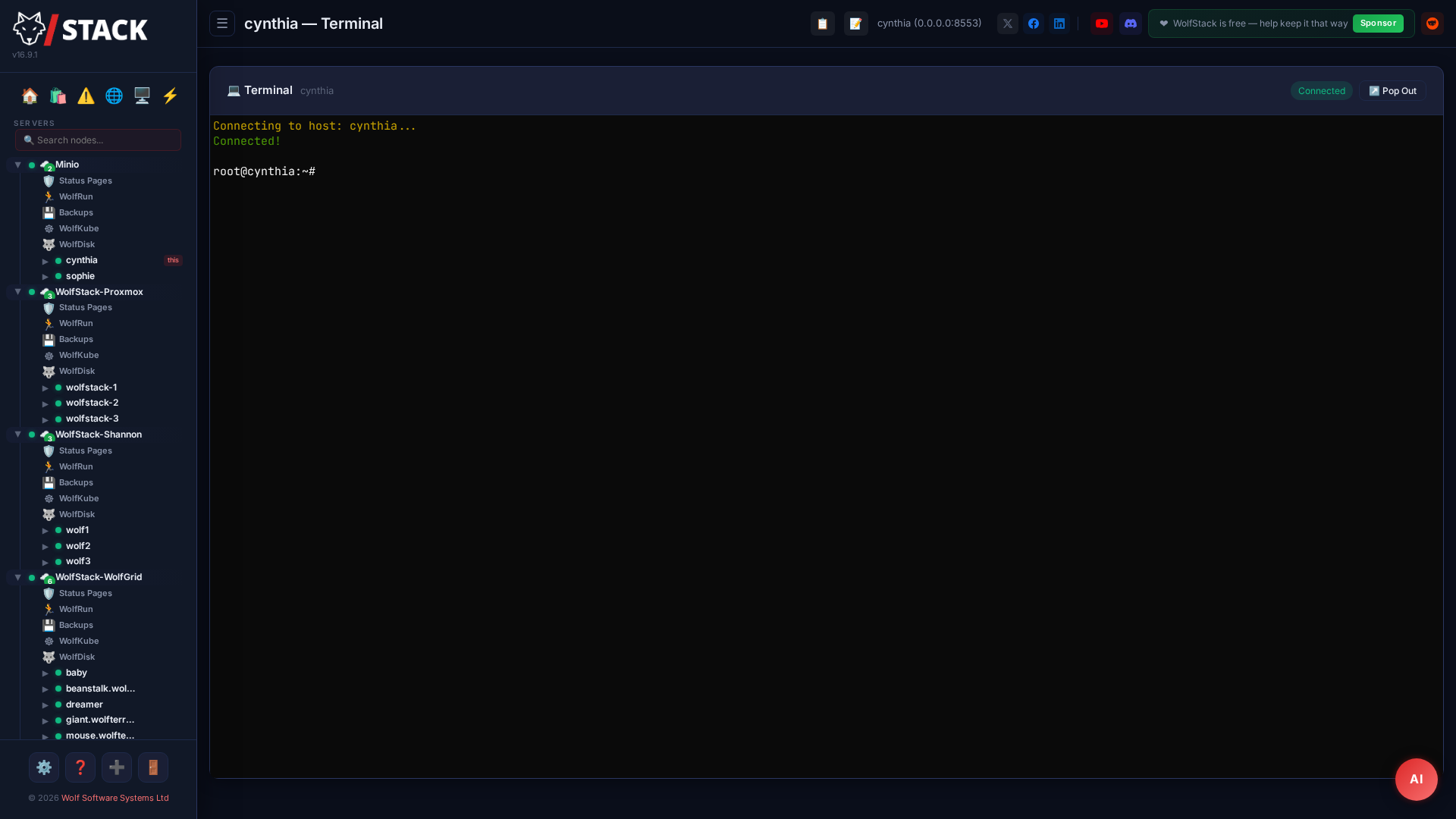 Web Terminal — SSH in your browser